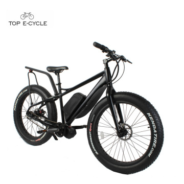 TOP New Style Bafang 750W Mid Drive Motor Fat Tire Schnee Elektrofahrrad 2017